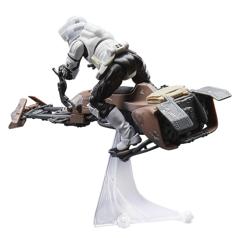 Star Wars The Vintage Collection Speeder Bike, Star Wars: Return of the Jedi 3.75 Inch Vehicle and Action Figure
