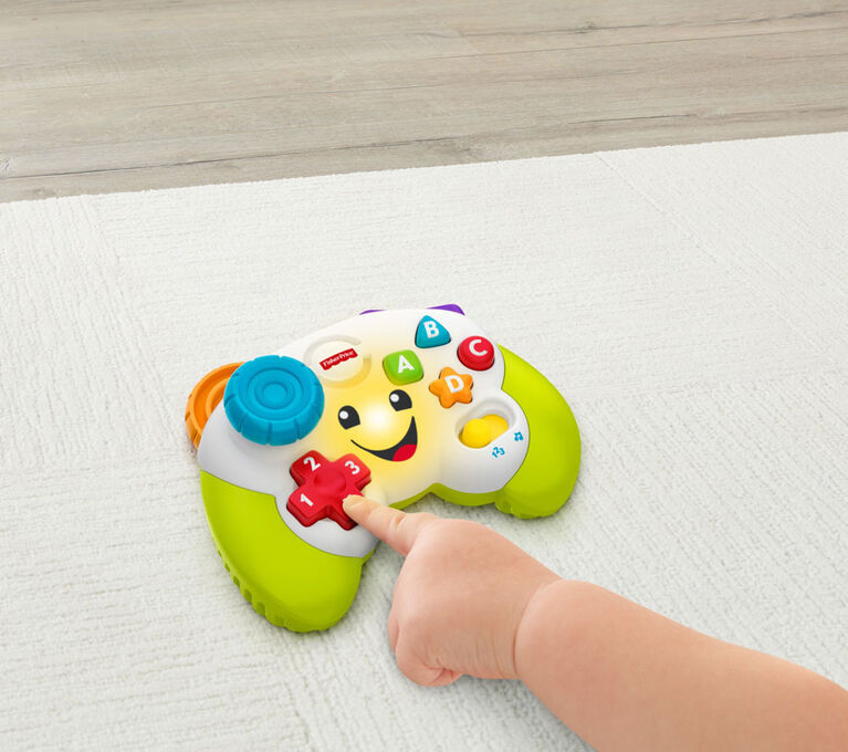 Fisher-Price Laugh & Learn Game & Learn Controller Baby & Toddler Musical Toy with Lights