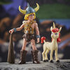 Dungeons & Dragons Cartoon Classics 6-Inch-Scale Bobby and Uni 2-Pack Action Figures, DandD 80s Cartoon, Includes d12 from Exclusive DandD Dice Set