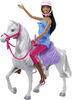 Barbie Doll and Horse with Saddle, Bridle and Reins