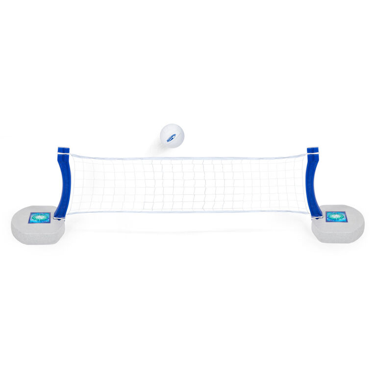SwimWays 2 In 1 Pool Sport Combo Set, Outdoor Volleyball & Basketball Net For Swimming Pool