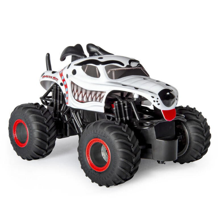 Monster Jam, Monster Mutt Dalmatian radiocommandé authentique, échelle 1:24, 2,4 GHz