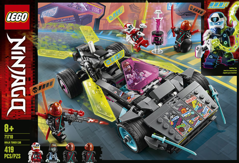 Lego 71710 ninjago best sale ninja tuner car