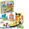 Ensemble de train pour tout-petits, jouet de construction créative LEGO DUPLO Le grand train communautaire interactif 10428