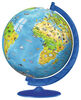 Ravensburger! Childrens Globe Puzzle 180 Piece  - French Edition