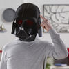 Star Wars Masque modulateur vocal électronique de Dark Vador, article de déguisement avec effets sonores - Édition anglaise