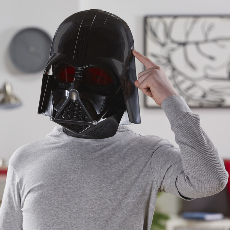 Star Wars Masque modulateur vocal électronique de Dark Vador, article de déguisement avec effets sonores - Édition anglaise