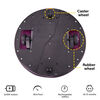 Voltz Toys Round Bumper 360 Rotation with Remote, Purple