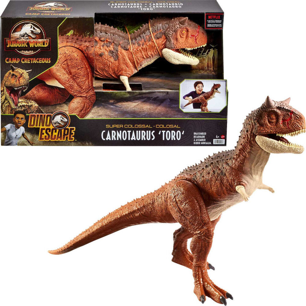 Jurassic World Super Colossal Carnotaurus Toro