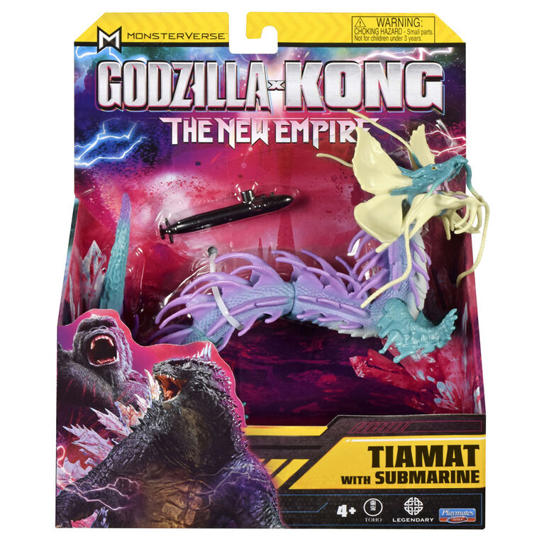Godzilla x Kong 6"Figure Tiamat with Submarine