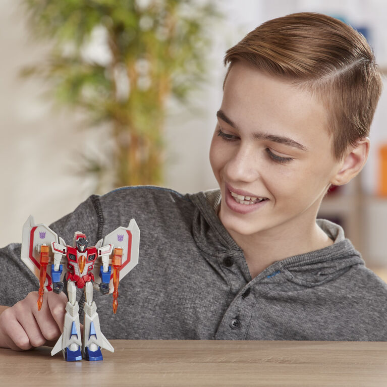 Transformers Bumblebee Cyberverse Adventures, figurine Action Attackers Starscream