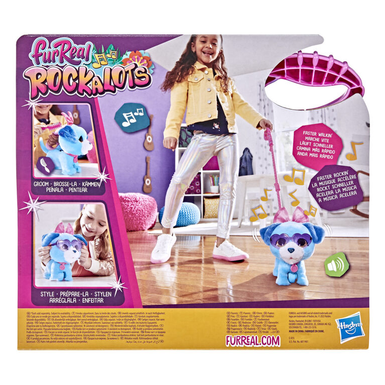 furReal Rockalots Musical Interactive Walking Puppy Toy