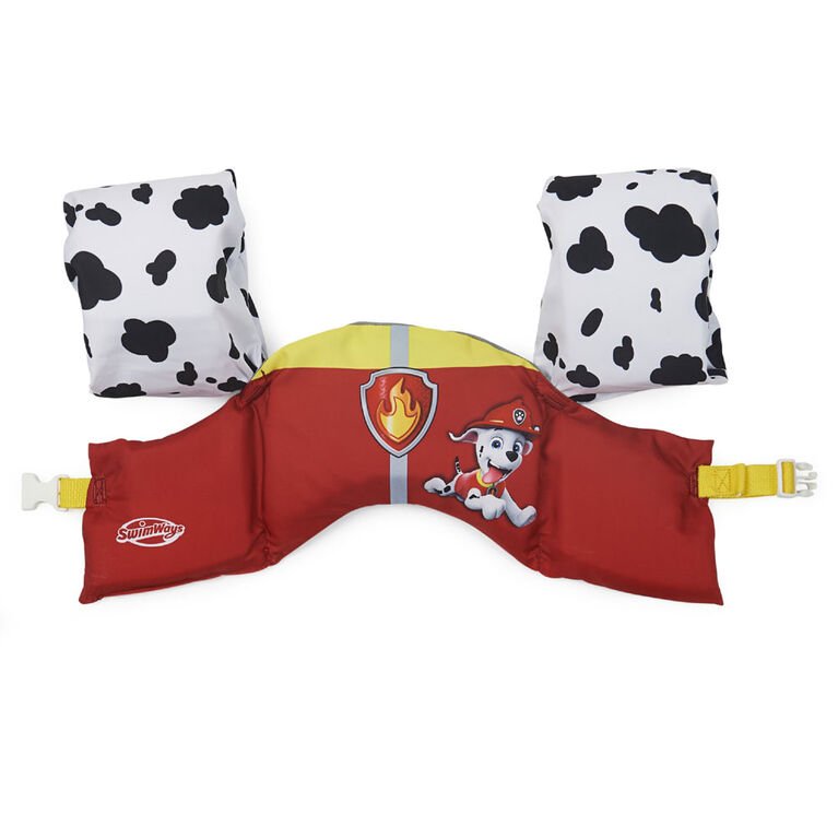 Swimways, Swim Trainer Life Jacket Sea Squirts (Approuvée Par L'Uscg) - Pat'Patrouille Marshall