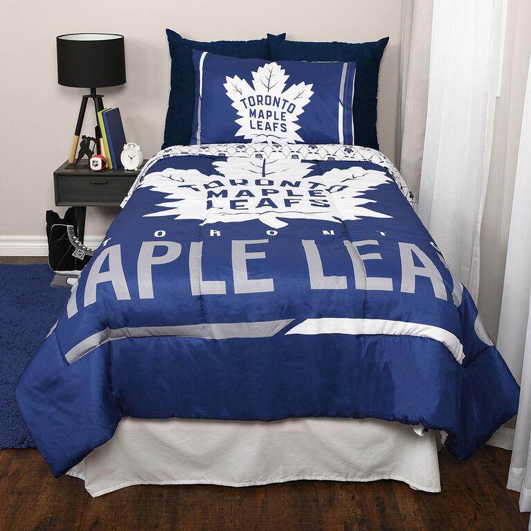 NHL Toronto Maple Leafs 4-Piece Twin Bedding Set