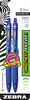 Stylo à bille rétractable Z-Grip, encre bleu, paquet de 2