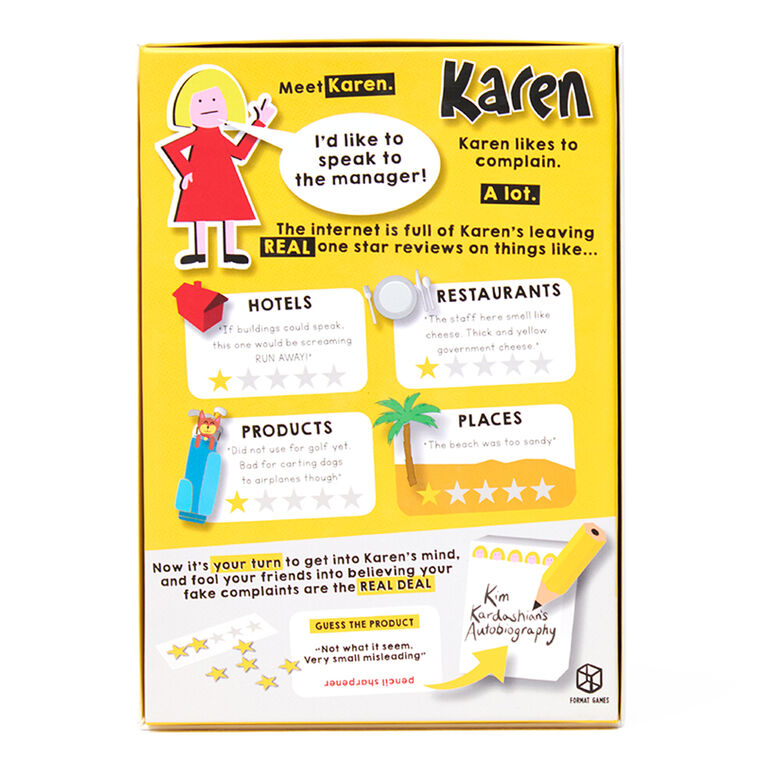 Format Games - Karen - English Edition