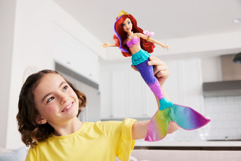 Disney Princess Toys, Ariel Swimming Mermaid Doll