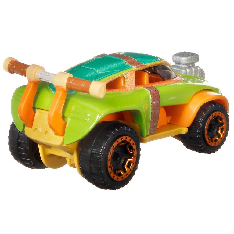 Hot Wheels Character Cars Nickelodeon's Teenage Mutant Ninja Turtle Michelangelo