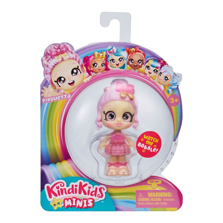 Kindi Kids - Poupee Bobblers (1 De 6 Styles Assortis)