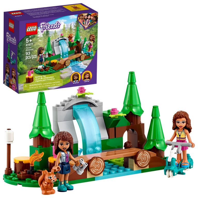 LEGO Friends La cascade dans la forêt 41677 (93 pièces)