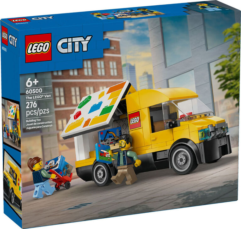 LEGO City: The LEGO Van Building Toy for Kids, Boys & Girls, Ages 6+ - 60500