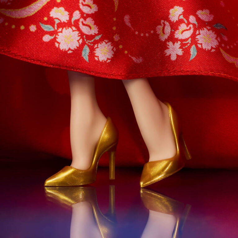 Barbie Signature Lunar New Year Barbie Doll Collectible with Qipao Dress & Golden Accessories