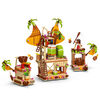 LEGO Disney Moana 2 La barge des Kakamoras, Ensemble de Jouet de Construction, Bateau avec Coffre au Trésor 43258