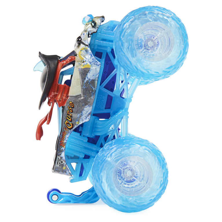 Monster Jam, Official Pirate's Curse Monster Truck, Die-Cast Vehicle, Elementals Trucks Series, 1:64 Scale