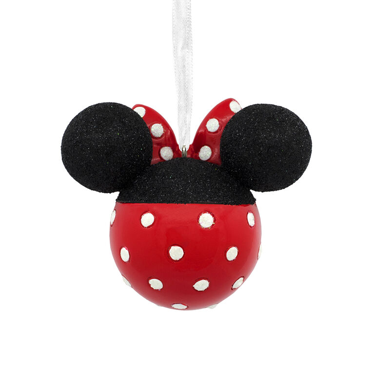 Décoration de Noël - Hallmark - Minnie avec paillettes - Disney