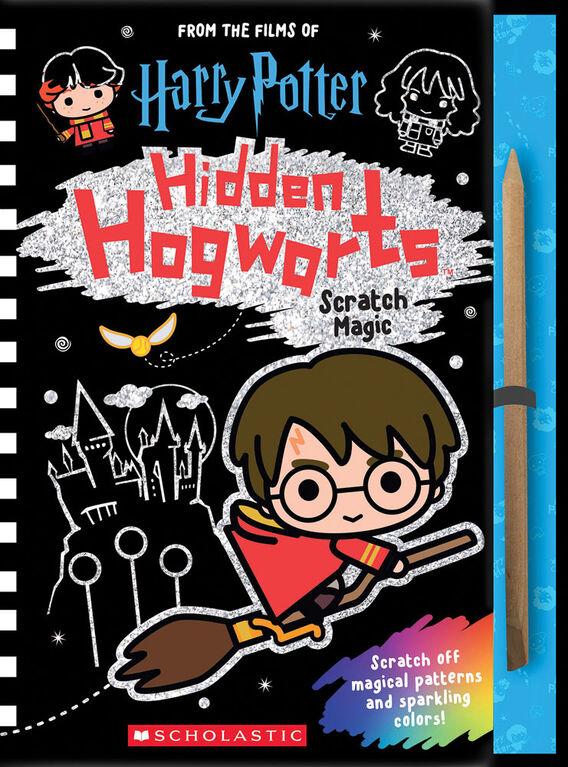 Harry Potter: Hidden Hogwarts Scratch Magic - Édition anglaise