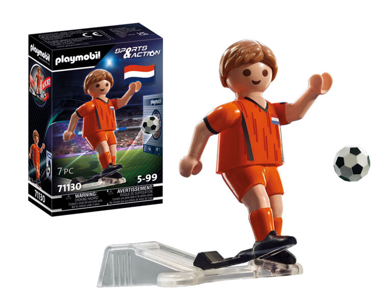 Playmobil - Joueur de football - Néerlandais