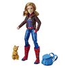 Captain Marvel - Captain Marvel Super Hero Doll & Marvel's Goose the Cat