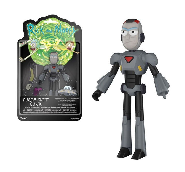 Figurine en Vinyle Purge Suit Rick par Funko Action Figure Rick and Morty