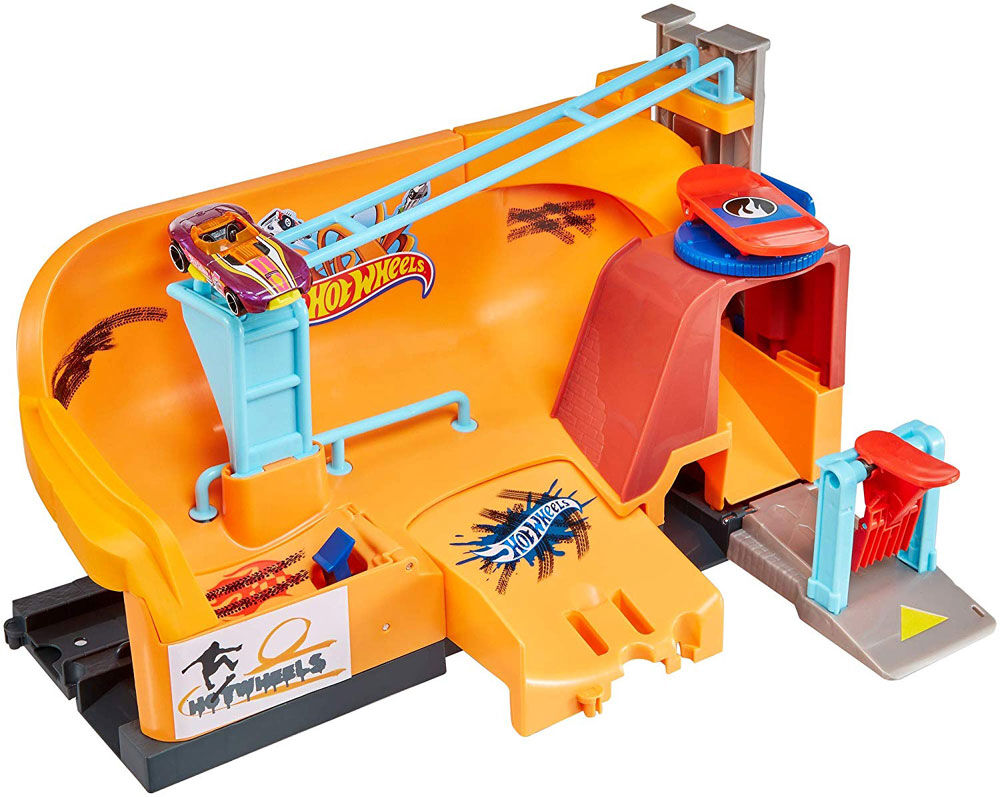 hot wheels city skate park playset