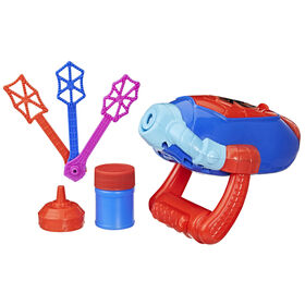 Marvel Spidey and His Amazing Friends Water-Webs Bubble Slinger Electronic Role Play Toy