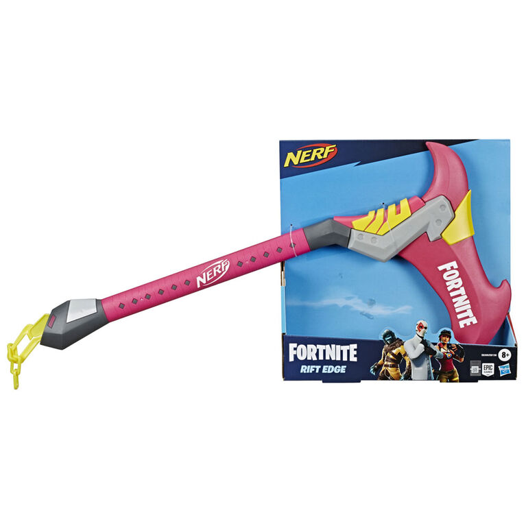 Nerf Fortnite Rift Edge, outil de collecte avec lame recouverte de mousse