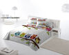 Gouchee Design - Buhos Digital Print Queen Duvet Cover Set - Owls On Branch