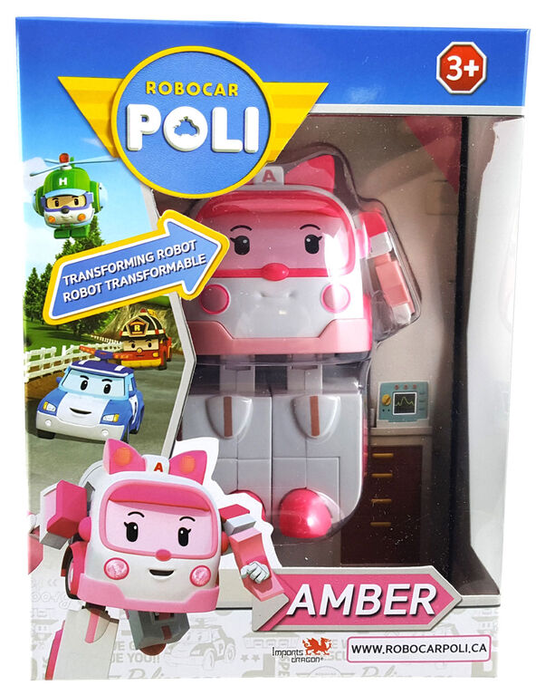 Robocar Poli Transforming Robot Amber Toys R Us Canada 