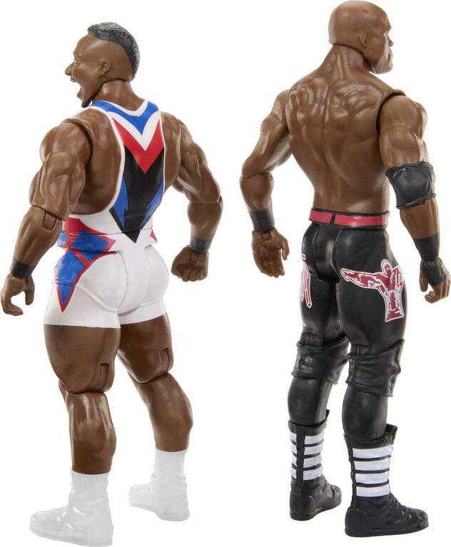WWECoffret 2 Figurines Championship Showdown Bobby Lashley vs Big E