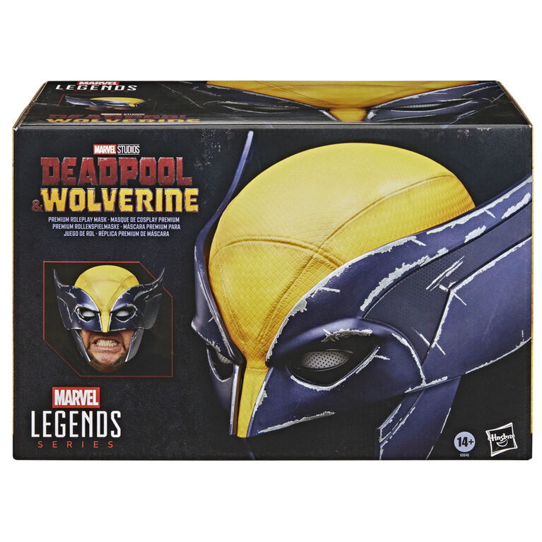 Marvel Legends Series Wolverine Premium Roleplay Mask Marvel Legends Series Wolverine Premium Roleplay Mask