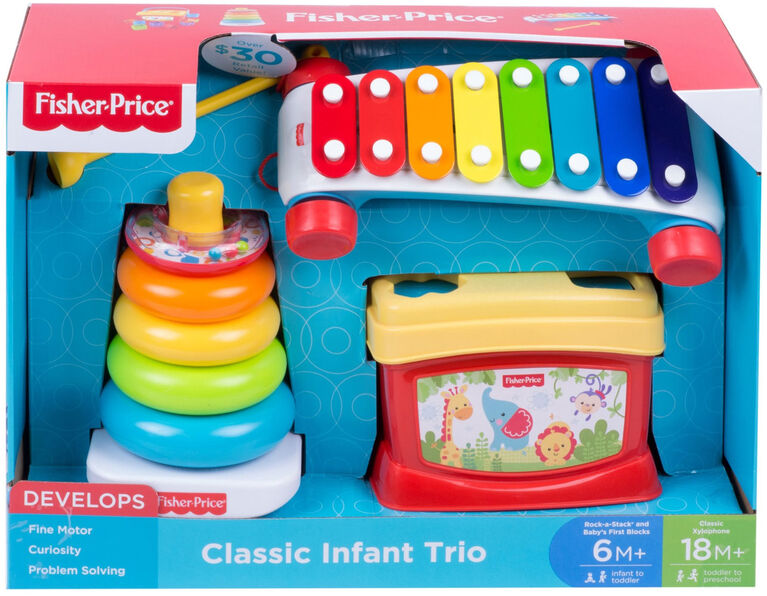 Fisher-Price - Trio classique pour bébé