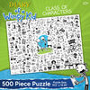 Diary of a Wimpy Kid Class of Characters Puzzle 500pc - English Edition