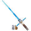 Star Wars Lightsaber Forge, Maître Jedi Obi-Wan Kenobi, Sabre laser électronique à lame bleue extensible - Notre exclusivité
