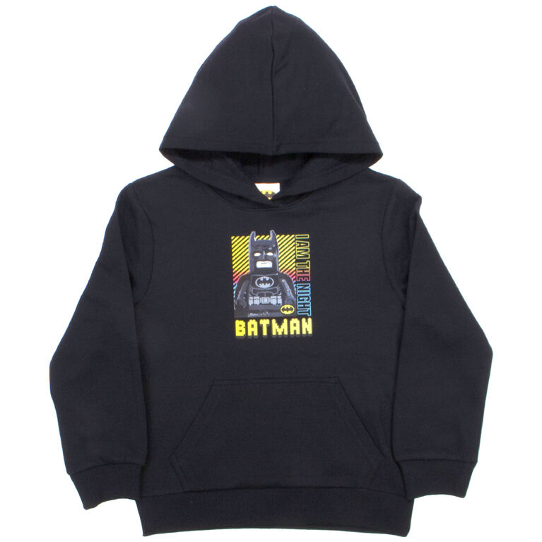 Lego Batman Sweat à Capuche Polaire Noir