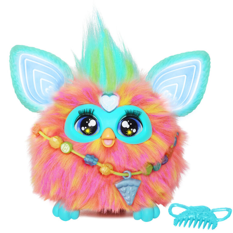 Furby Coral Interactive Plush Toy - French Version