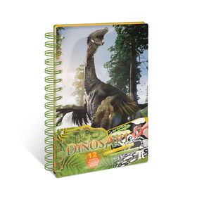Dinosart - Small creative book-Velvet art