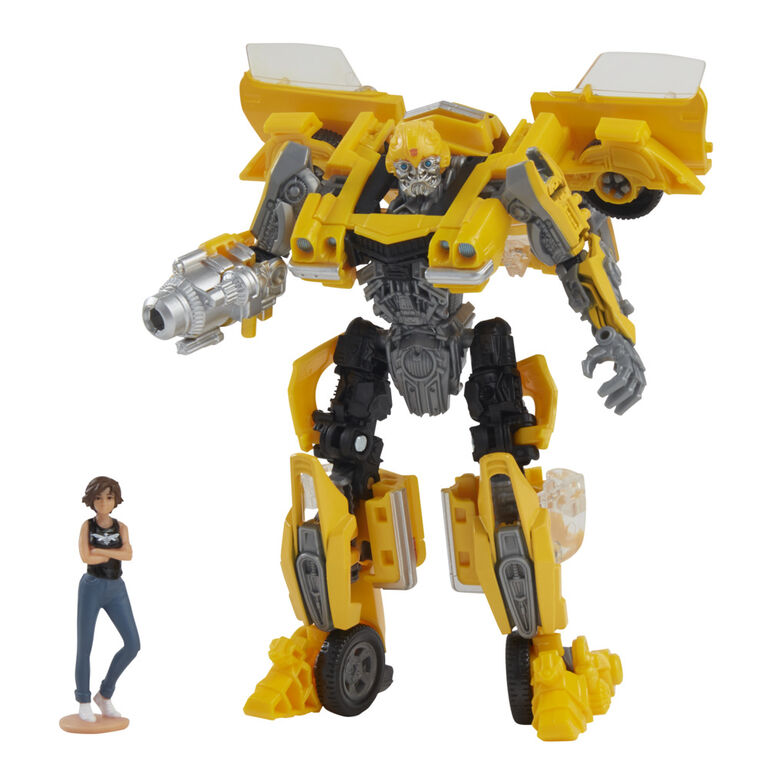 Transformers Toys Studio Series Deluxe Class 15BB Bumblebee Tranformers: Bumblebee Action Figure