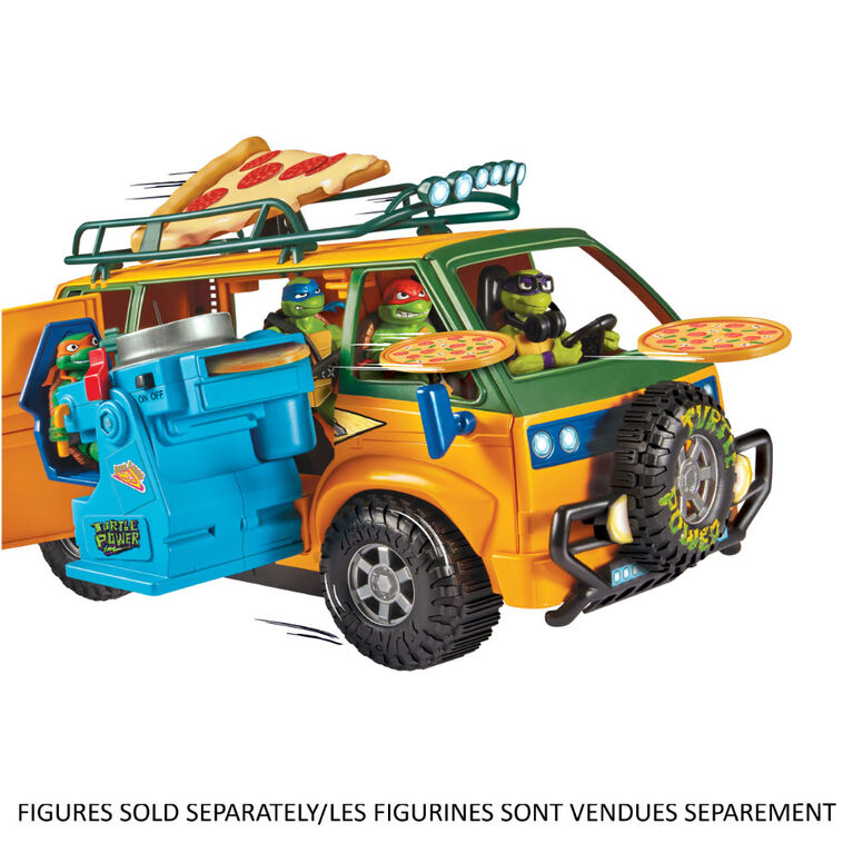 Teenage Mutant Ninja Turtles: Mutant Mayhem Pizza Fire Delivery Van