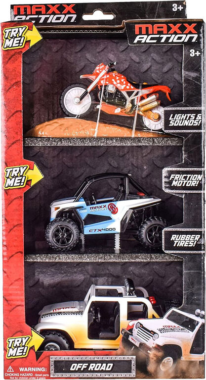 Maxx Action Mini Off Road Vehicles