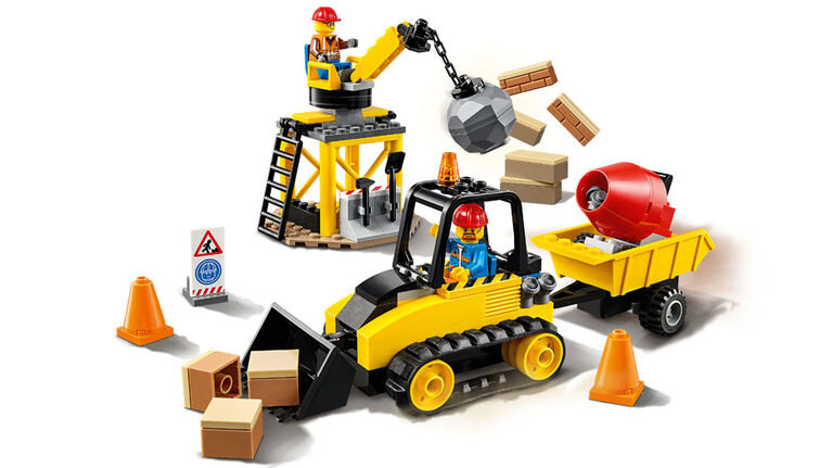 LEGO City Great Vehicles Construction Bulldozer 60252 (126 pieces)